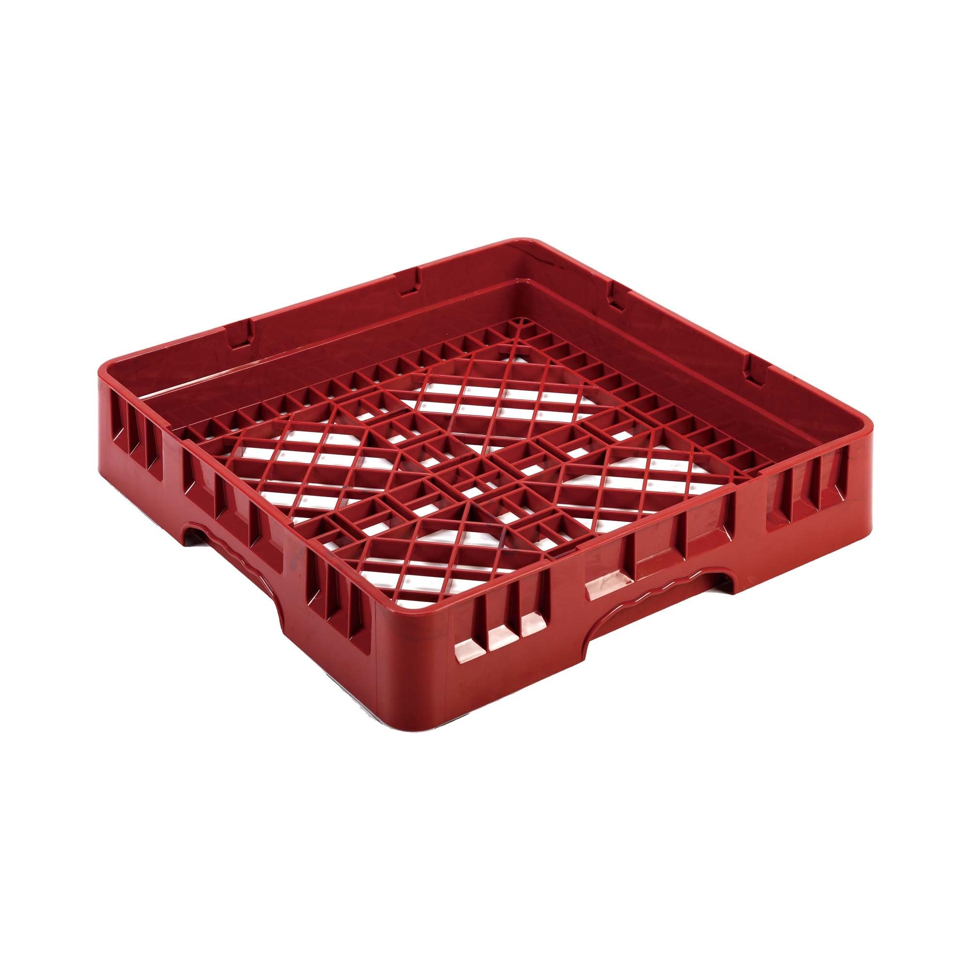 Basisstativ Amerbox, 500x500x(H)100 mm Maks. glasshøyde 70 mm, rød