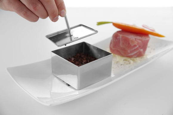 Pusher firkant - 80x80mm - for Storkjøkken - XL - Storkjøkken