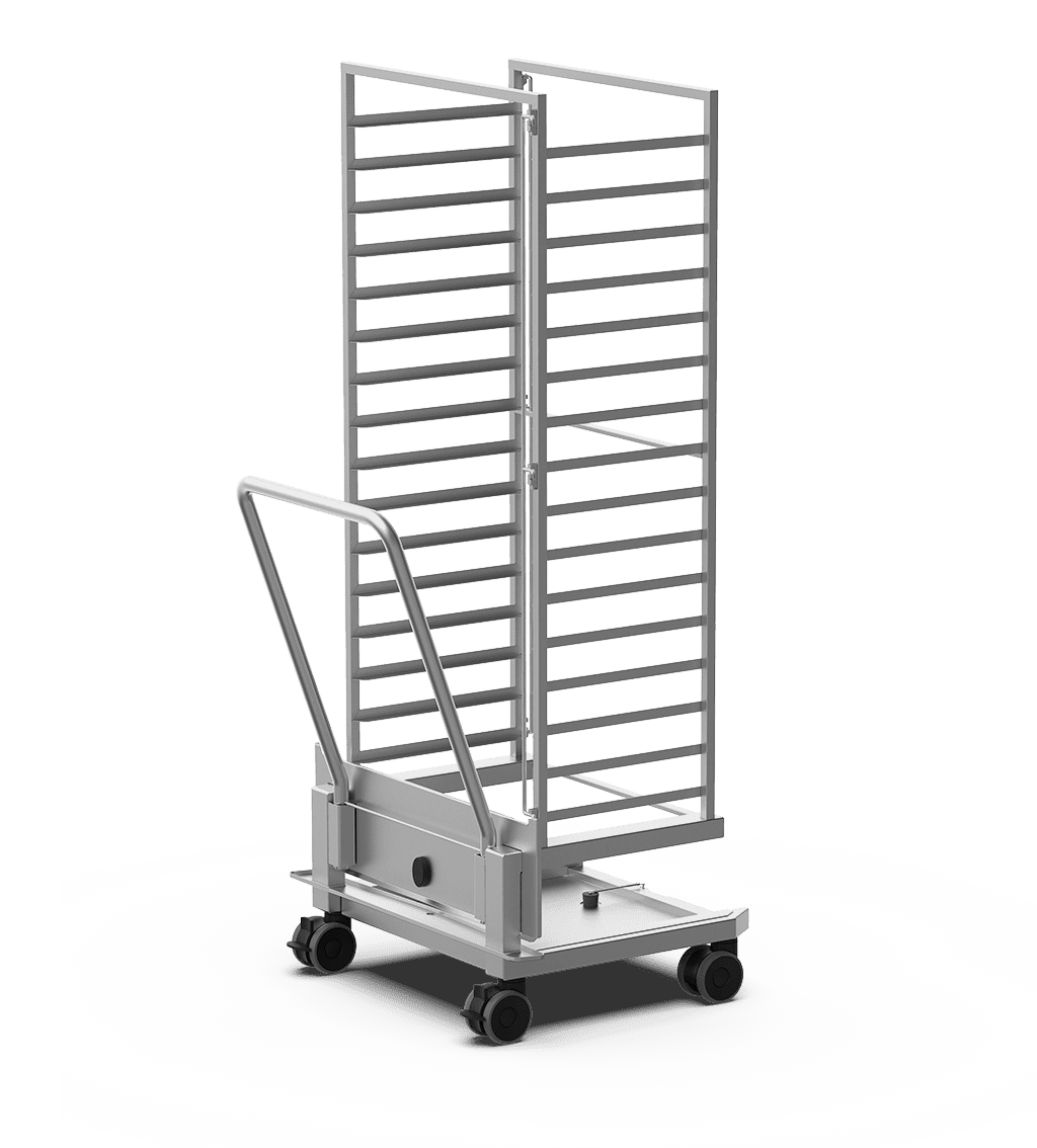 Bakertop Big tralle 16 600x400, geideravstand 81mm
