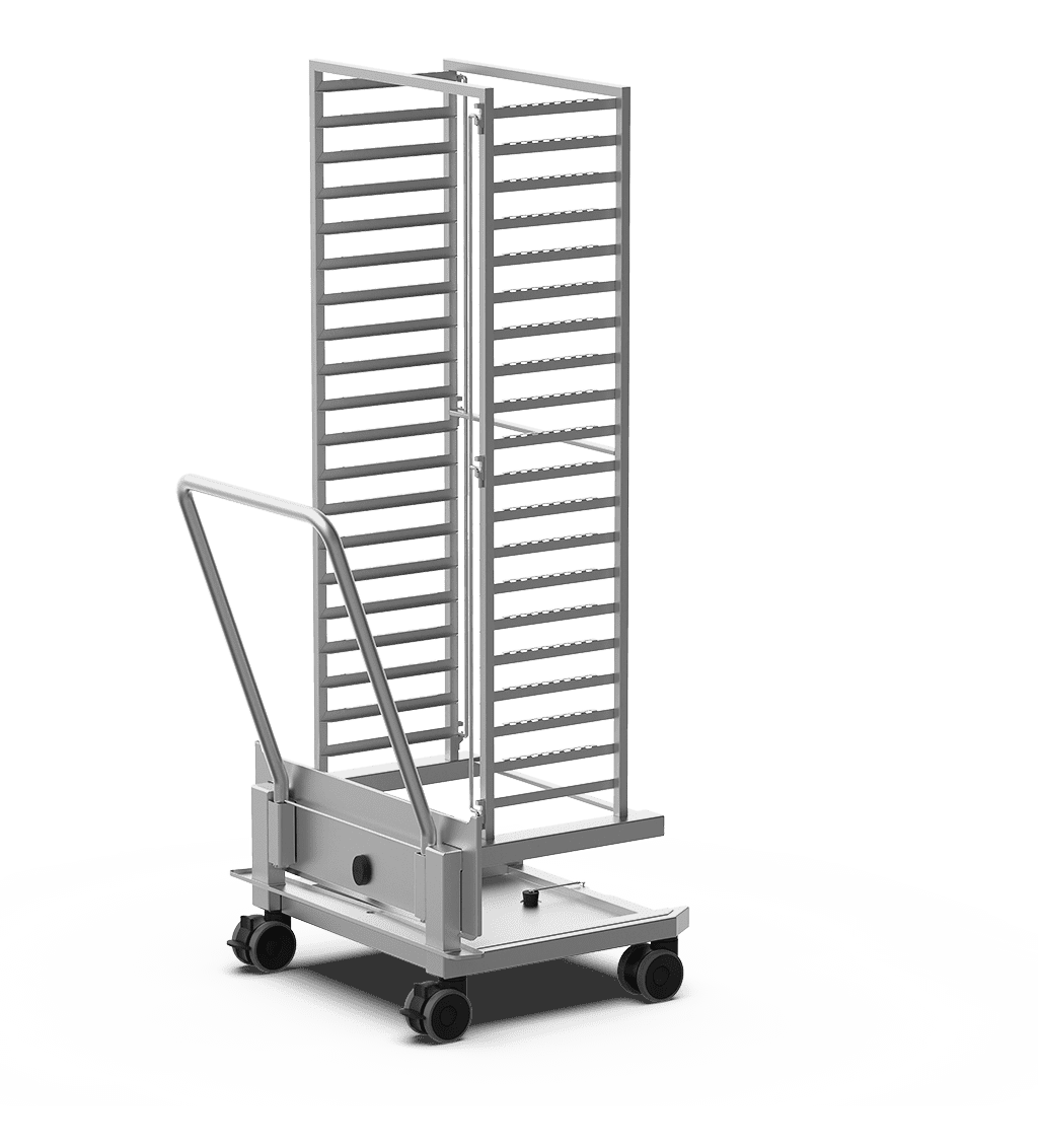 Cheftop Big tralle 20 GN, geideravstand 67mm