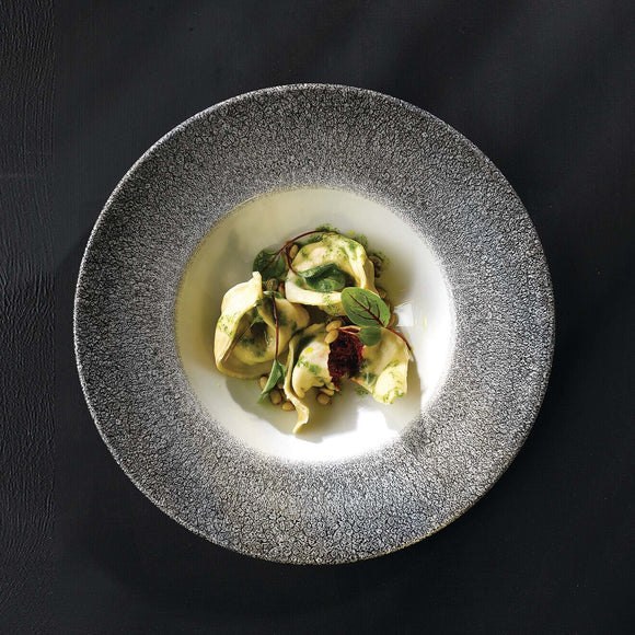 Raku Quartz Black coupé - skål, 182 mm, Min. kjøp: 12 - for Storkjøkken - XL - Storkjøkken