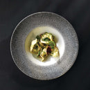 Raku Quartz Black rund sporplate, 210 mm - for Storkjøkken - XL - Storkjøkken