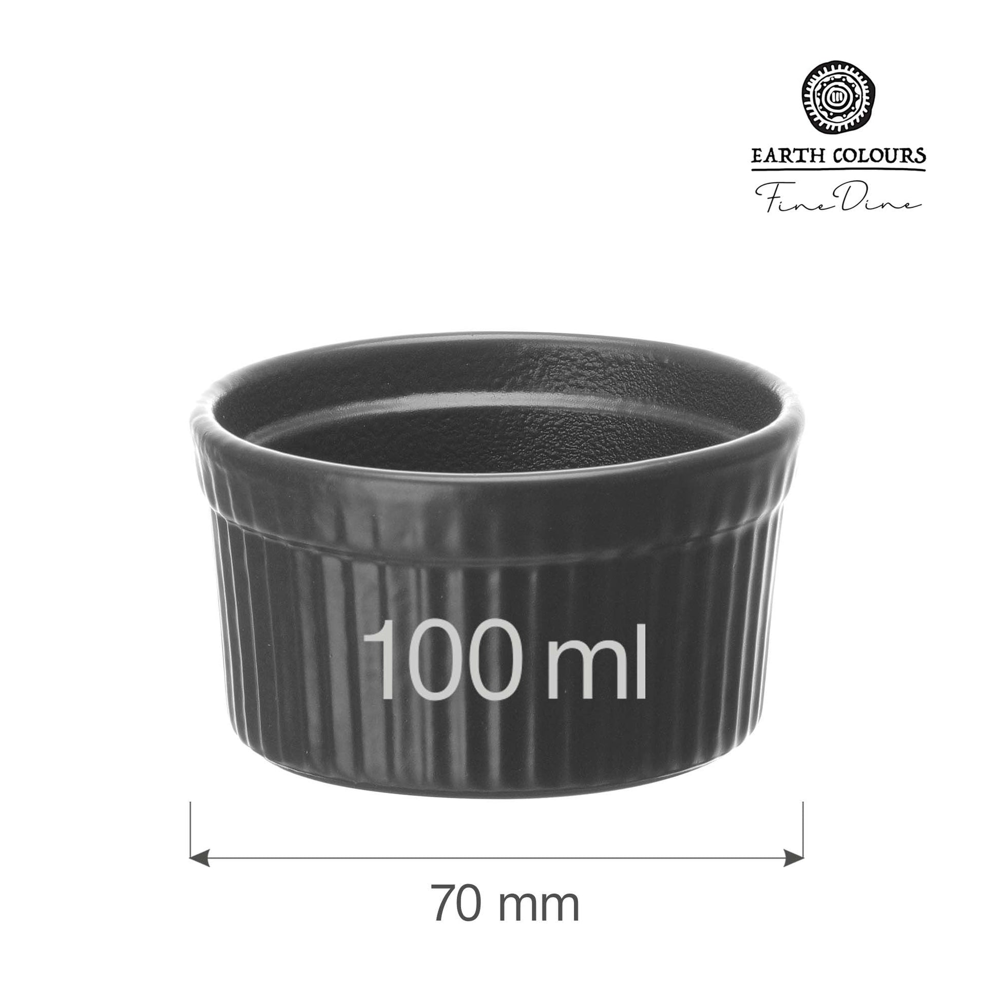 Ramekin i skorpeform, 70 x (h) 40 mm, Min. kjøp: 3 - for Storkjøkken - XL - Storkjøkken