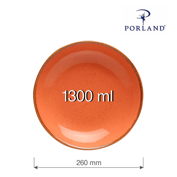 Ravfarget coupéplate, 260 mm, Min. kjøp: 6 - for Storkjøkken - XL - Storkjøkken