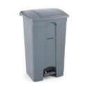 Rektangulær avfallsbeholder med pedal, 68 l, 504 x 412 x (H) 673 mm - for Storkjøkken - XL - Storkjøkken