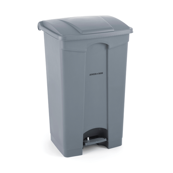 Rektangulær avfallsbeholder med pedal, 68 l, 504 x 412 x (H) 673 mm - for Storkjøkken - XL - Storkjøkken