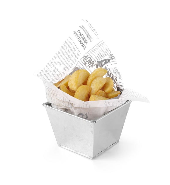 Rektangulær skål, 100x100x (H) 80mm - for Storkjøkken - XL - Storkjøkken