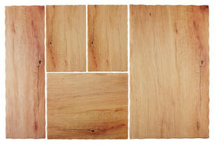 Rektangulært brett GN 2/4 eik - for Storkjøkken - XL - Storkjøkken