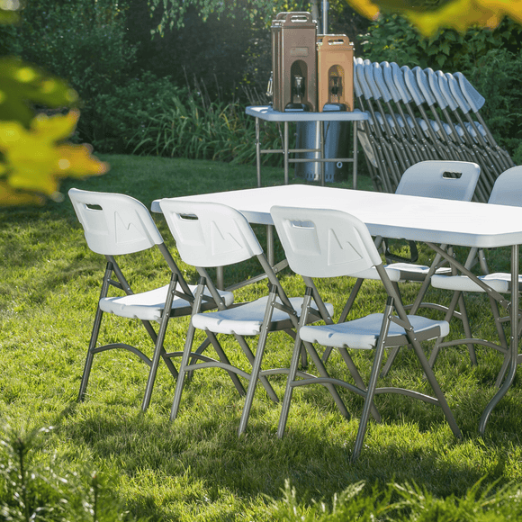 Rektangulært cateringbord, 1220x610x(H)740mm - for Storkjøkken - XL - Storkjøkken