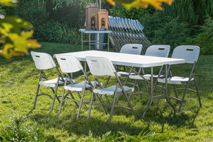 Rektangulært cateringbord, 1800x740x(H)740mm - for Storkjøkken - XL - Storkjøkken