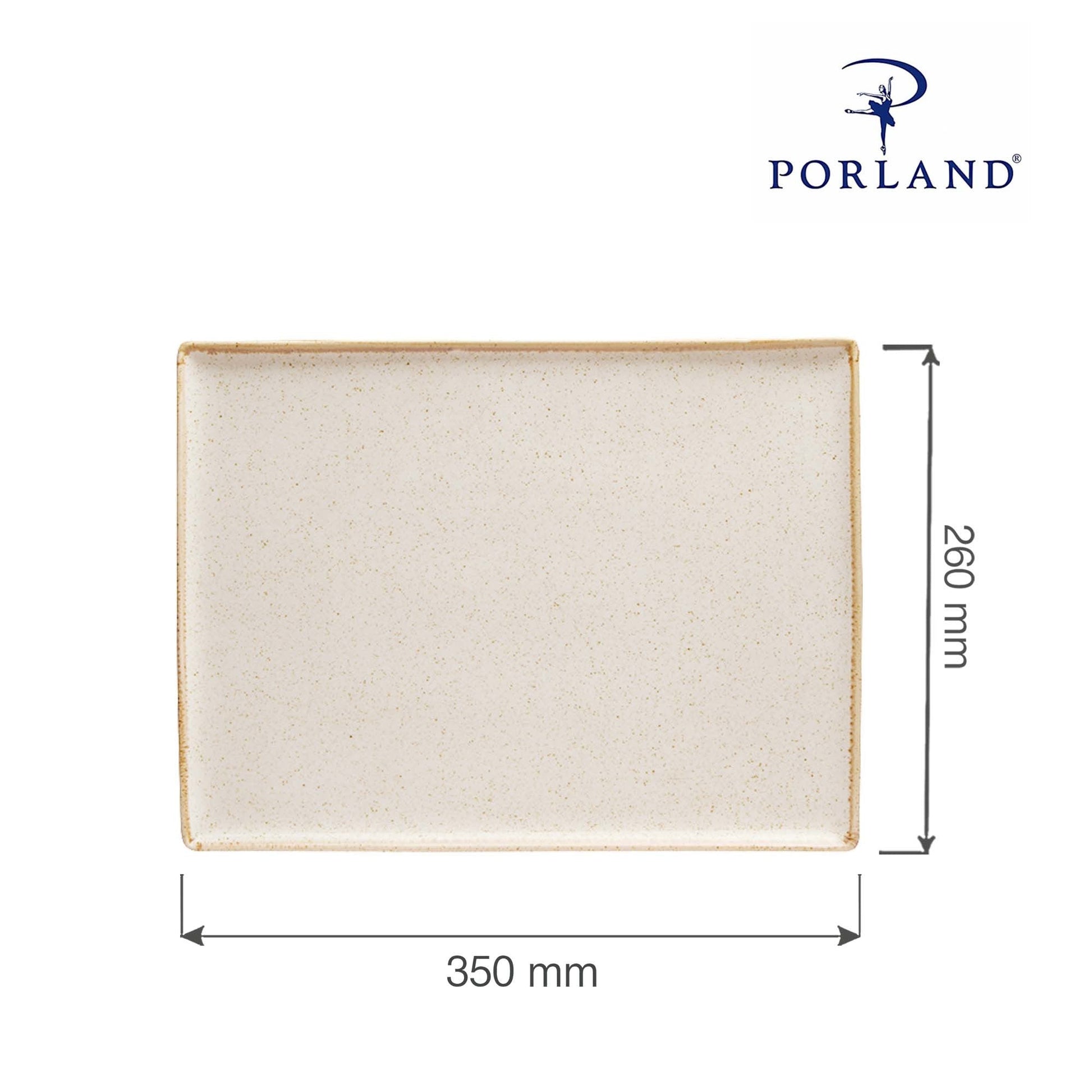 Rektangulært sandbrett, 350x260 mm, Min. kjøp: 6 - for Storkjøkken - XL - Storkjøkken