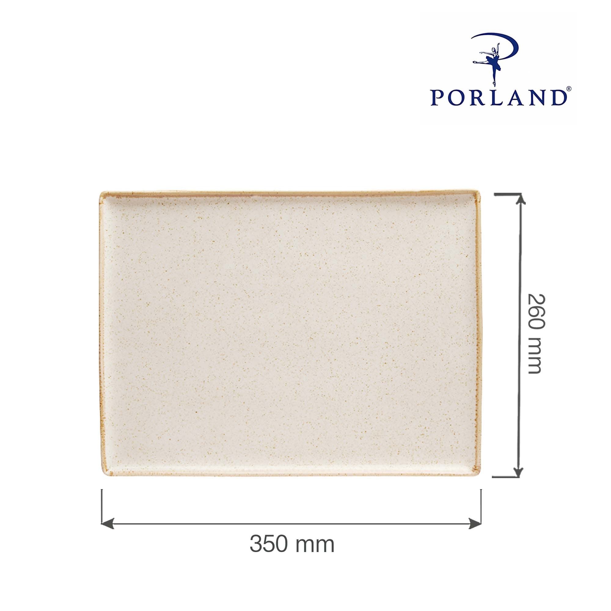 Rektangulært sandbrett, 350x260 mm, Min. kjøp: 6 - for Storkjøkken - XL - Storkjøkken