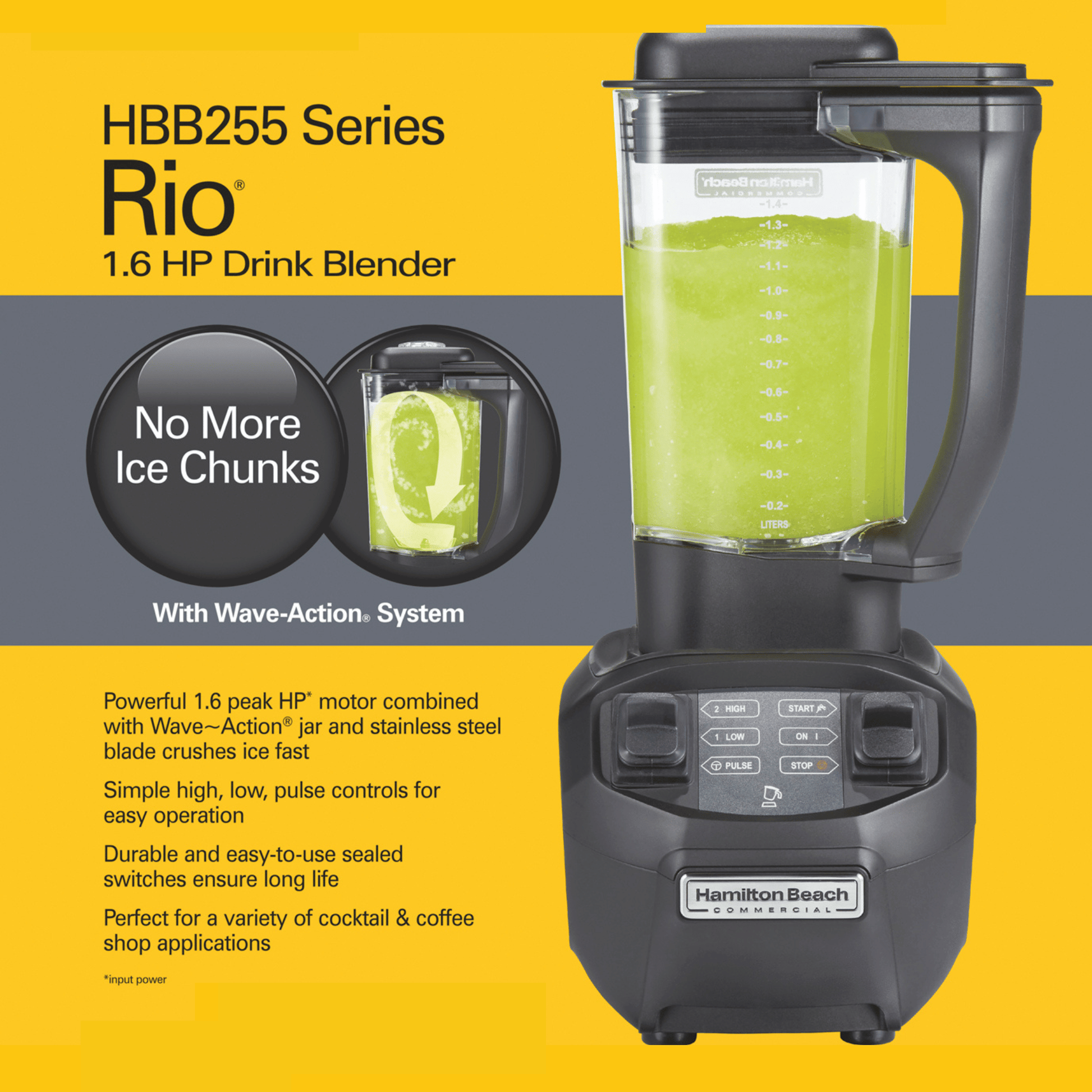 Rio Bar Blender - for Storkjøkken - XL - Storkjøkken