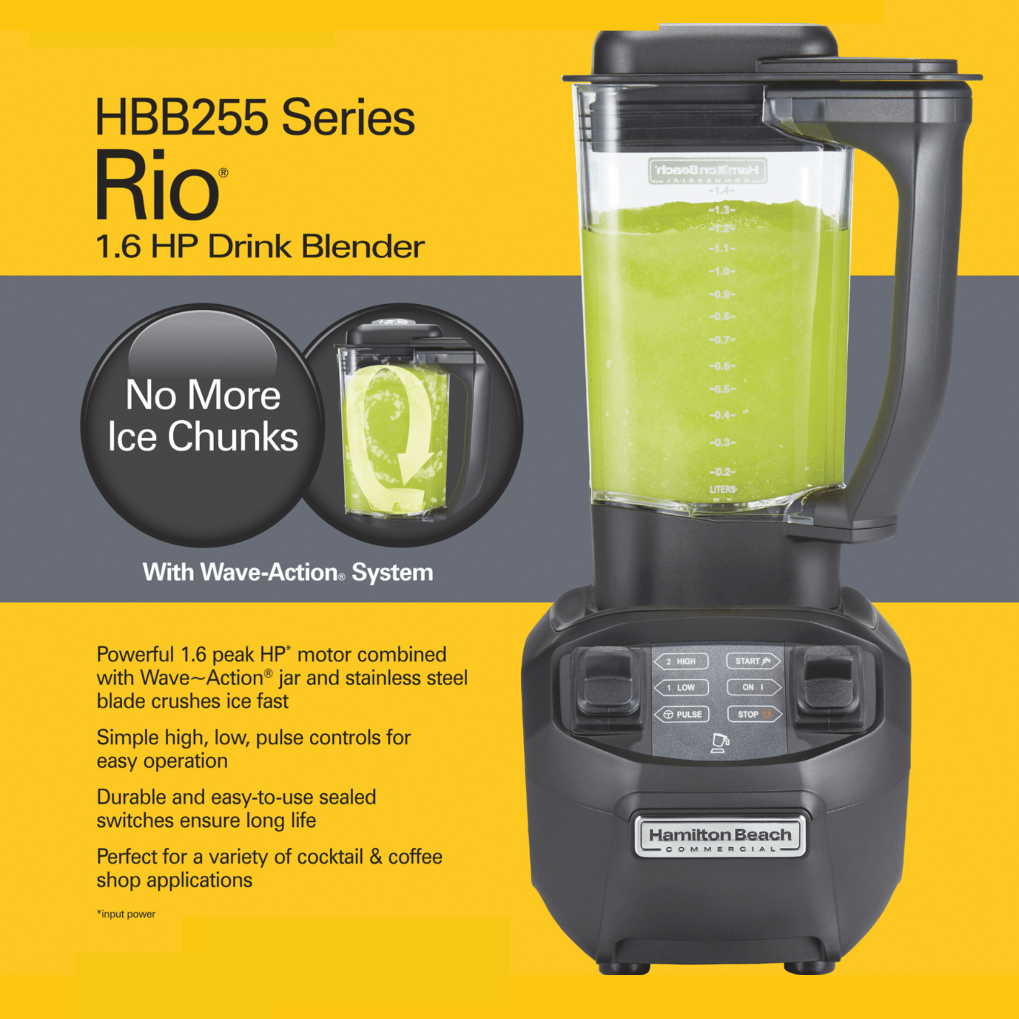 Rio Bar Blender - for Storkjøkken - XL - Storkjøkken