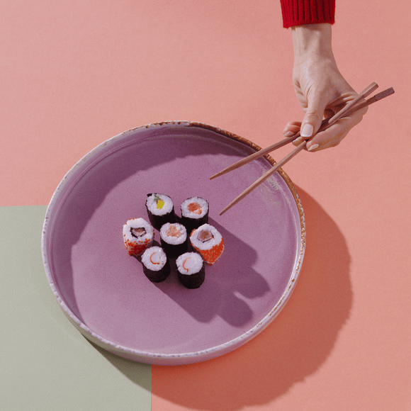 Rosa flat plate 270mm, Min. kjøp: 3 - for Storkjøkken - XL - Storkjøkken