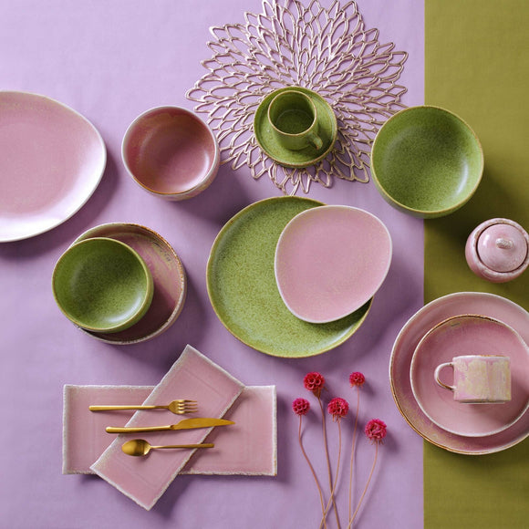 Rosa høykantplate 200 mm, Min. kjøp: 3 - for Storkjøkken - XL - Storkjøkken