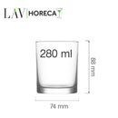 Rotterdam whiskyglass 280 ml, LAV, Min. kjøp: 12 - for Storkjøkken - XL - Storkjøkken