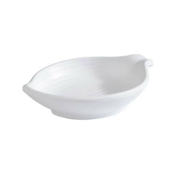 Rund bolle i melamin, hvit, 10,5 x 7,5 x 2,5 cm (h) - for Storkjøkken - XL - Storkjøkken