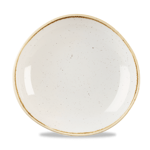 Rund bolle i steinstøpt bygghvit, 253 mm, Min. kjøp: 6 - for Storkjøkken - XL - Storkjøkken