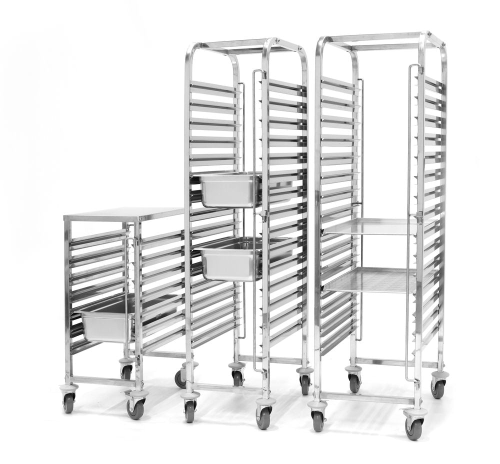 Ryddevogn - 15 x GN 1/1, 440x610x (H) 1710mm - for Storkjøkken - XL - Storkjøkken