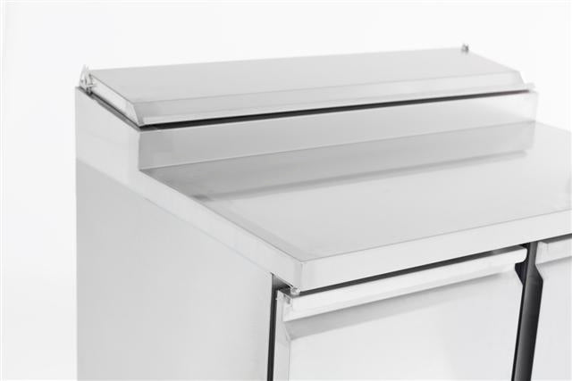 Saladette 2 dørs 5x1/6gn beholder - for Storkjøkken - XL - Storkjøkken