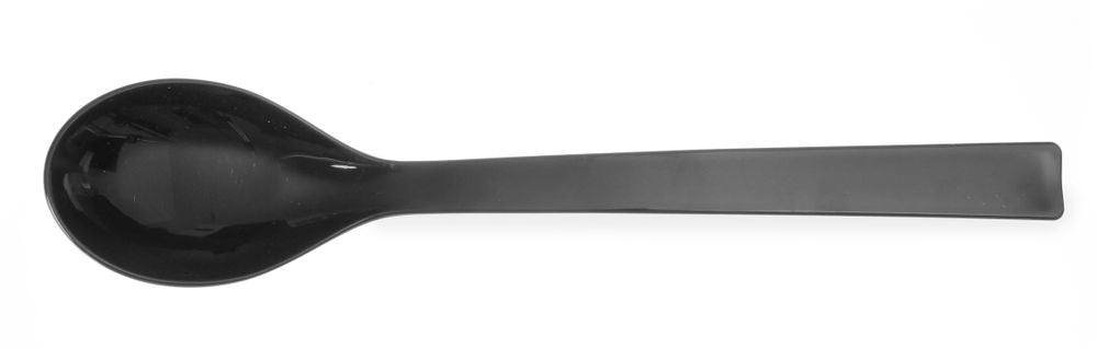 Salat skje, 0,06L, svart, 335x90mm - for Storkjøkken - XL - Storkjøkken