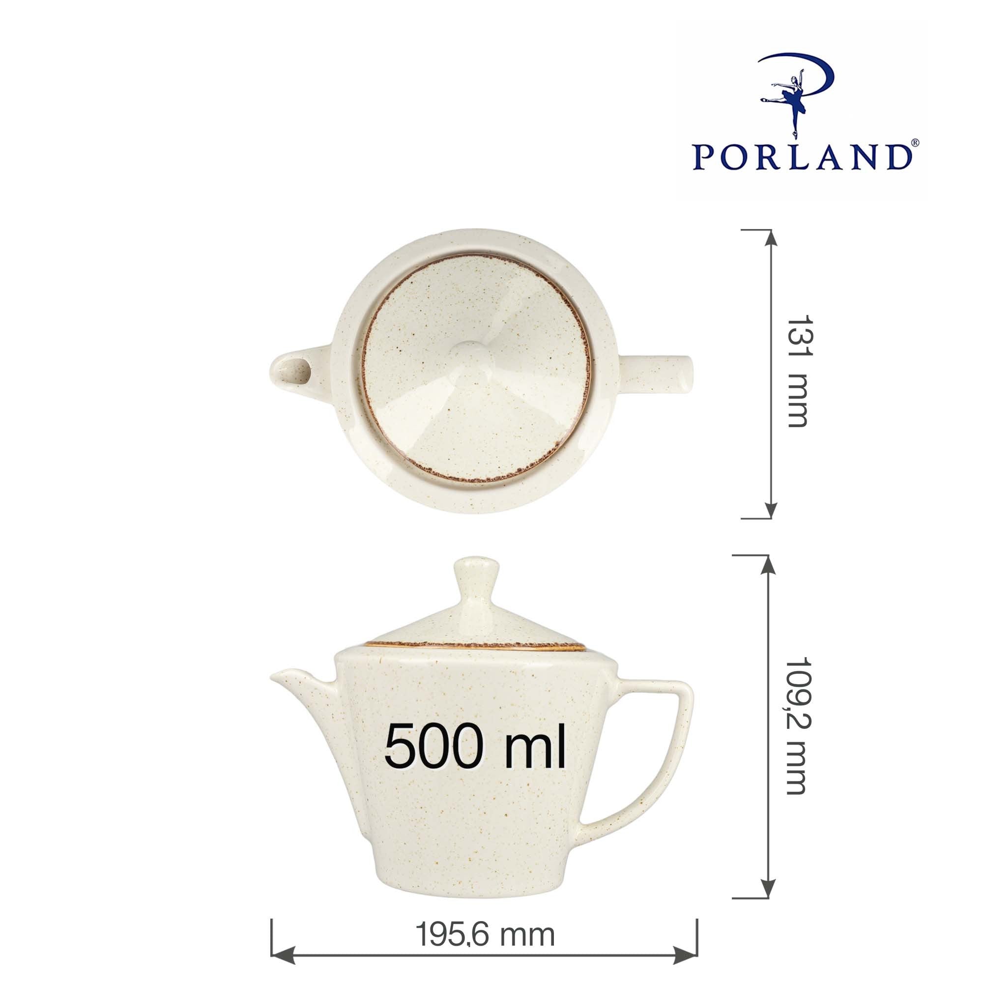 Sand tekanne, 500 ml, Min. kjøp: 6 - for Storkjøkken - XL - Storkjøkken
