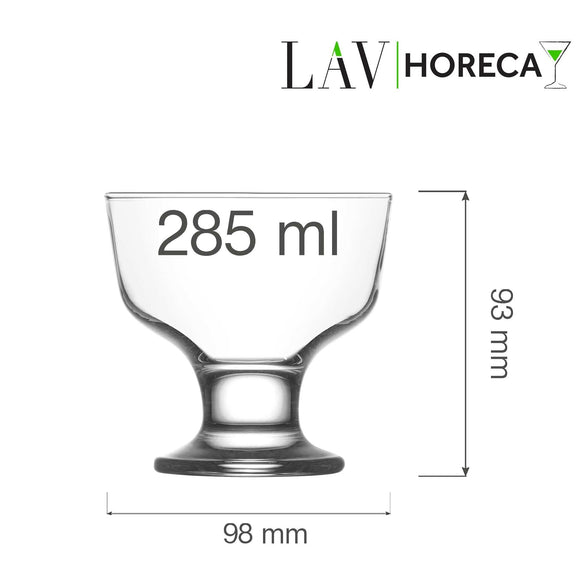 Santiago iskrem - og dessertkopp 285 ml, LAV, Min. kjøp: 12 - for Storkjøkken - XL - Storkjøkken
