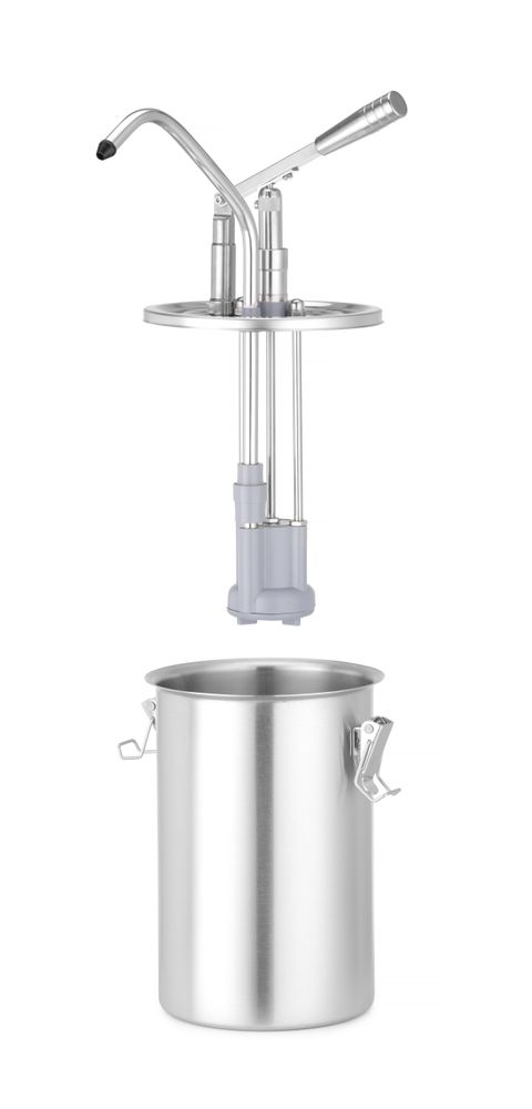 Sausbeholder m/dispenser - 4,5L - for Storkjøkken - XL - Storkjøkken