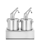 Sausbeholder sett med dispenser - 9L - for Storkjøkken - XL - Storkjøkken