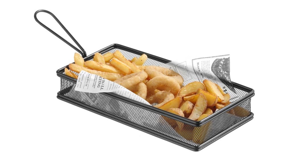 Serverings kurv miniatyrer, 255x135x (H) 45mm - for Storkjøkken - XL - Storkjøkken