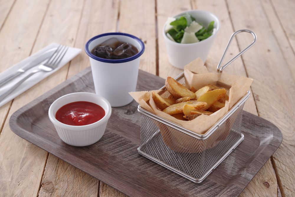 Serverings kurv miniatyrer, 255x135x (H) 45mm - for Storkjøkken - XL - Storkjøkken
