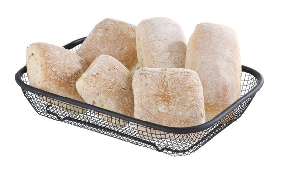 Serverings kurv svart, 295x220x (h) 60mm - for Storkjøkken - XL - Storkjøkken