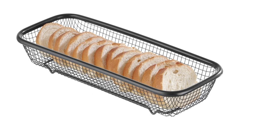 Serverings kurv svart, 295x220x (h) 60mm - for Storkjøkken - XL - Storkjøkken