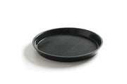 Serveringsbrett, runde, sklisikre, høy felg, svart, Ø320X (H) 37mm - for Storkjøkken - XL - Storkjøkken