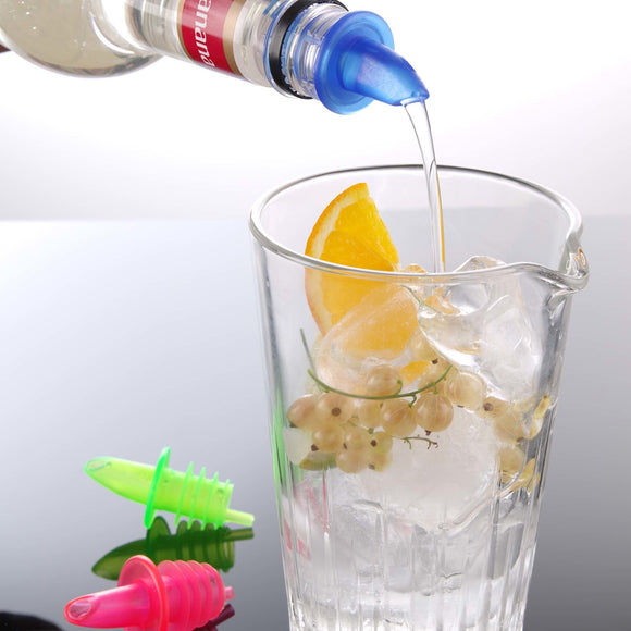 Sett med 6 - EVA Free Flow Helleflasker i fluorescerende farger (2x blå, 2x rød, 2x grønn) - for Storkjøkken - XL - Storkjøkken