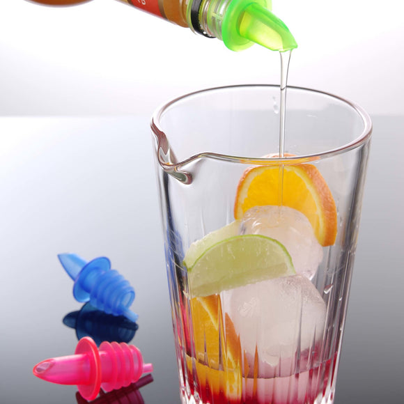 Sett med 6 - EVA Free Flow Helleflasker i fluorescerende farger (2x blå, 2x rød, 2x grønn) - for Storkjøkken - XL - Storkjøkken