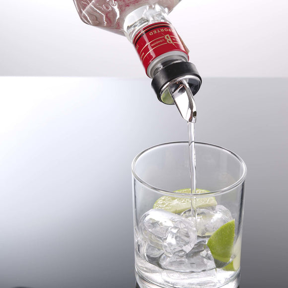 Sett med 6 - Helletut for middels gjennomstrømning, forkrommet tut med myk krage - for Storkjøkken - XL - Storkjøkken