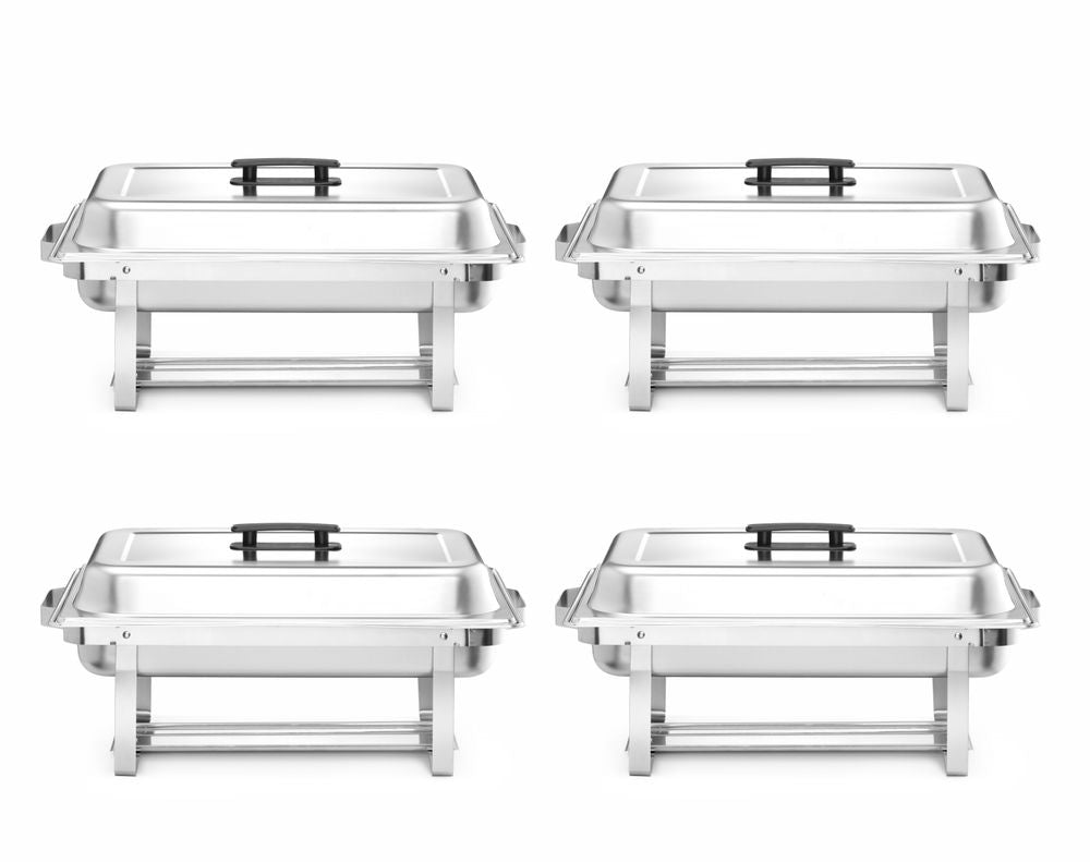 Skadeskål – sett med 4, HENDI, GN 1/1, 600x355x(H)305mm - for Storkjøkken - XL - Storkjøkken
