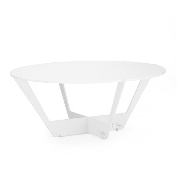 Skiatos hvitt buffetstativ, diameter 615 mm, i et sett av pleksiglass - for Storkjøkken - XL - Storkjøkken