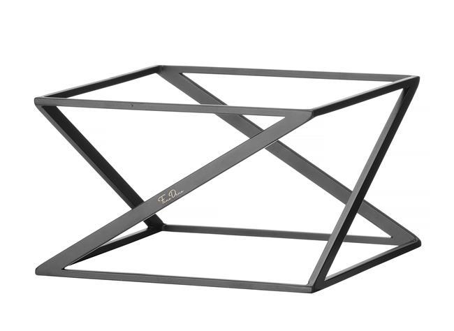 Skiatos svart buffetstativ (h) 320 mm, 200 x 200 mm - for Storkjøkken - XL - Storkjøkken