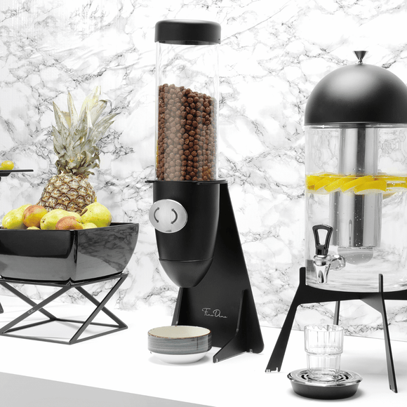 Skiatos svart flakdispenser, 5 l, 220 x 140 x 635 mm - for Storkjøkken - XL - Storkjøkken