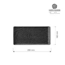 Skorpe - rektangulær tallerken 295x148mm, Min. kjøp: 3 - for Storkjøkken - XL - Storkjøkken