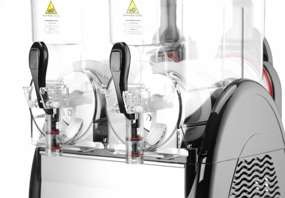 Slush Machine 2x12L, 24L, 230V/740W, 470x520x (H) 810mm - for Storkjøkken - XL - Storkjøkken
