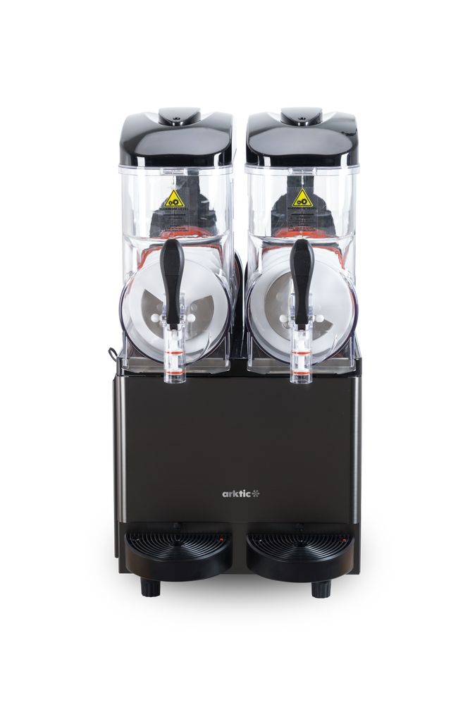 Slushmaskin 2x12 L, 24L, 220 - 240V/710W, 415x507x(H)810mm - for Storkjøkken - XL - Storkjøkken