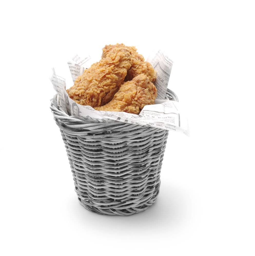 Snack Kurv svart, Ø130X (H) 110mm - for Storkjøkken - XL - Storkjøkken