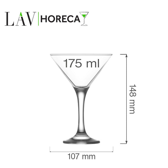 Sofia martiniglass 175 ml, LAV, Min. kjøp: 12 - for Storkjøkken - XL - Storkjøkken