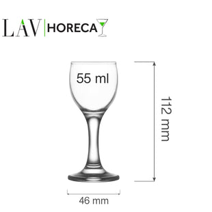 Sofia vodkaglass, 55 ml, LAV, Min. kjøp: 12 - for Storkjøkken - XL - Storkjøkken