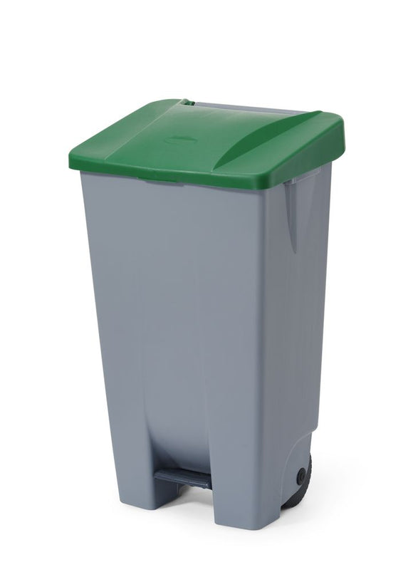 Søppelbeholder, 120L, lys grå, 510x425x(H)875mm - for Storkjøkken - XL - Storkjøkken