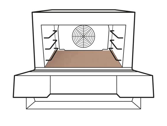 Speed.Pro teflonark 490x372 - for Storkjøkken - XL - Storkjøkken